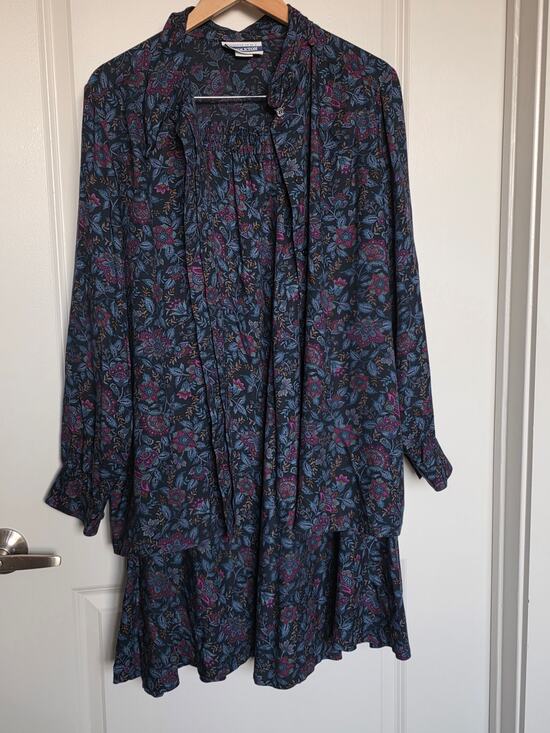 Pendleton Dresses & Skirts - Vintage Pendleton Floral Maxi Skirt Set with Pockets